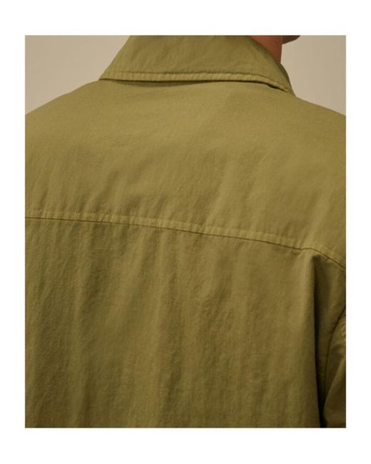C P Company Green Lens Pocket Jacket for men