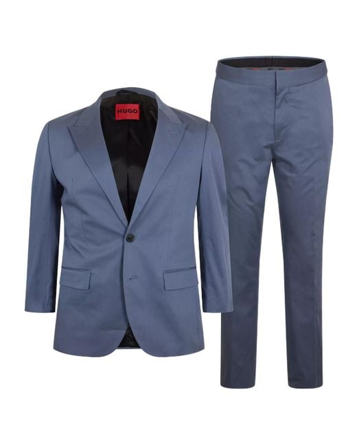 Boss Blue Henry Getlin242 Suit for men
