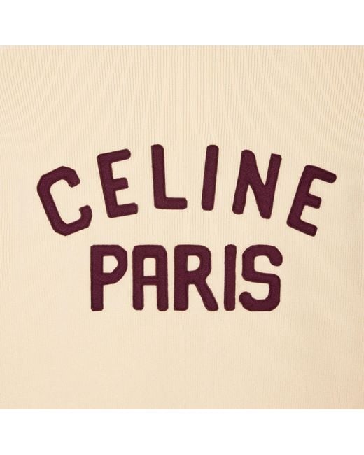 Céline Natural College Cardigan for men