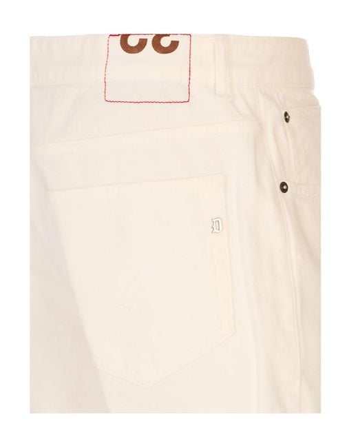 Dondup Natural Belt-Loop Shorts for men