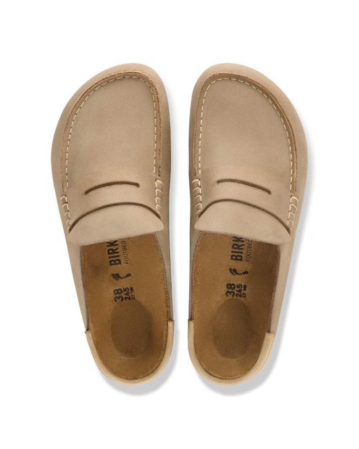 Birkenstock Brown Naples Wrapped Natural Leather Oiled for men