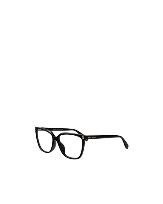 Marc Jacobs White Eyewear Rectangle Frame Glasses