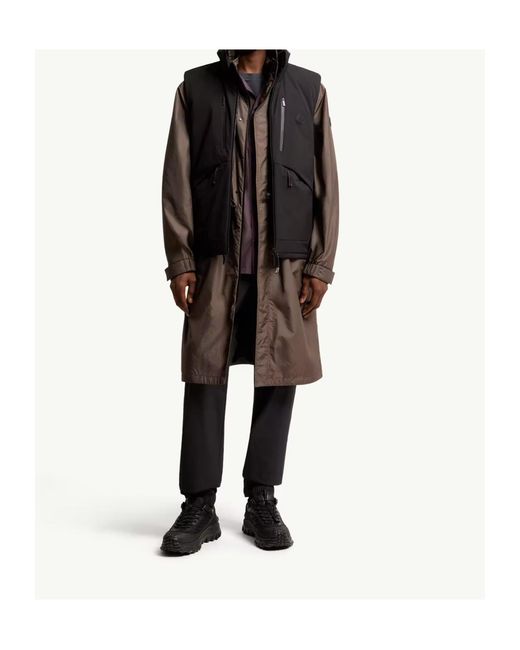 Moncler Black Aludra Down Vest for men