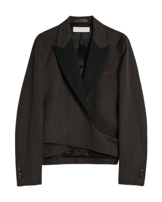 Our Legacy Black Wrap Blazer