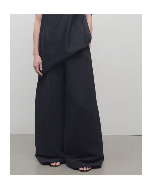 The Row Black Bellana Pant