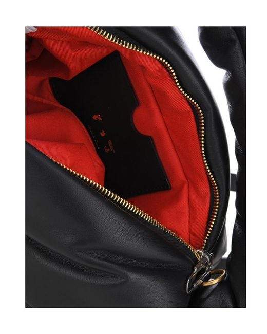Off-White c/o Virgil Abloh Black Pump Padded Clutch Pouch