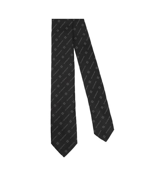 Givenchy Black Pointed Tie for men