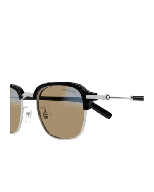 Montblanc Multicolor Eyewear Square Frame Sunglasses for men