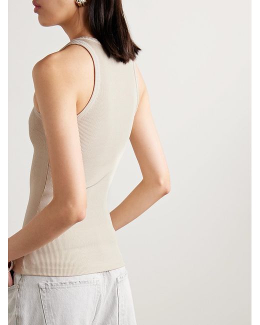 Goldsign Natural Minimalist Slim-Fit Tank Top