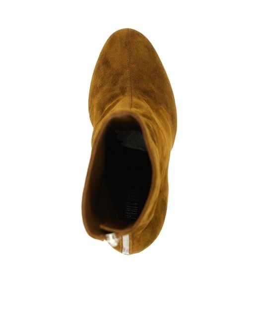 Paris Texas Brown High-Heeled Ankle Boots