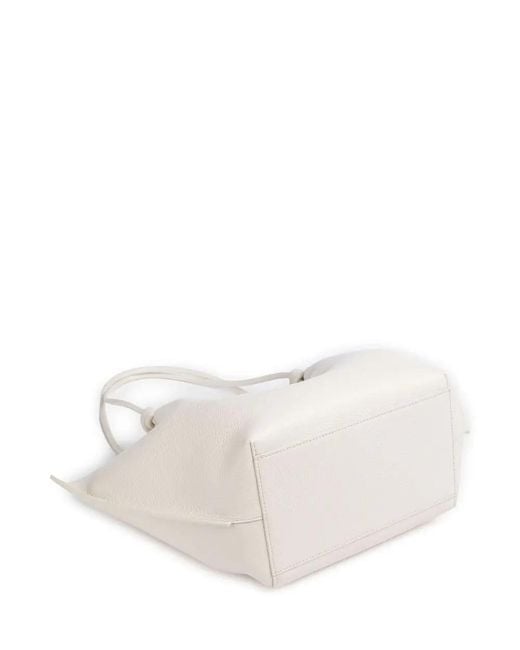Coccinelle White Finn Medium Tote Bag