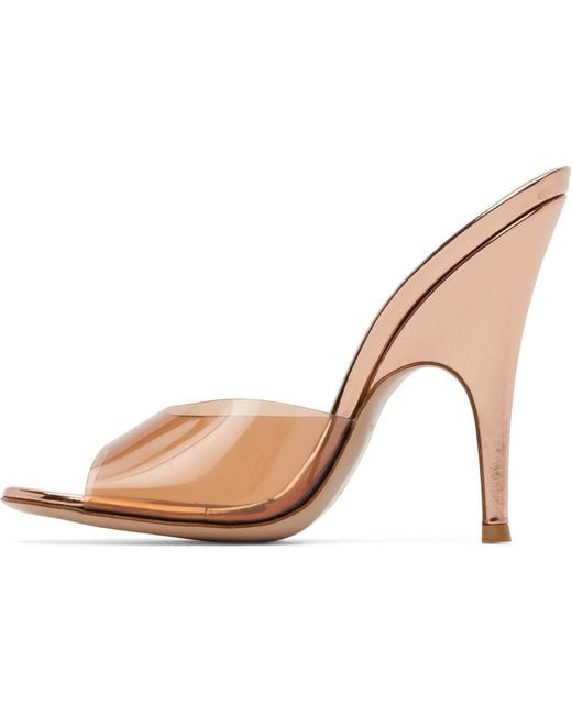 Gianvito Rossi Pink Sofia High-Heeled Sandals