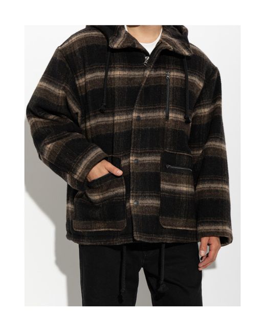 Isabel Marant Black Long-Sleeve Casual Jacket for men