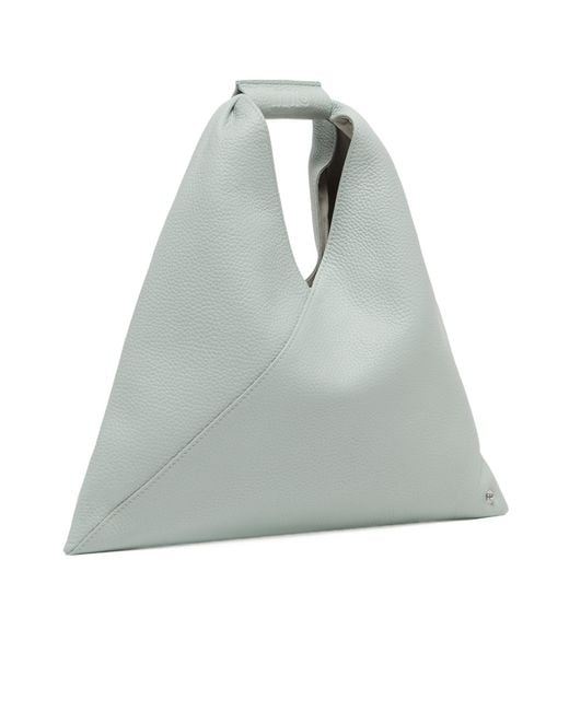 MM6 by Maison Margiela Blue Circular Top Handle Bag