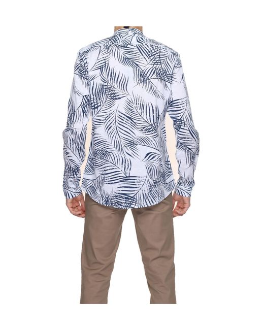 Antony Morato Blue Long-Sleeved Shirt for men