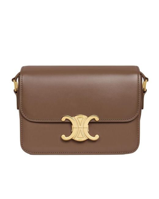 Céline Brown Teen Triomphe Bag
