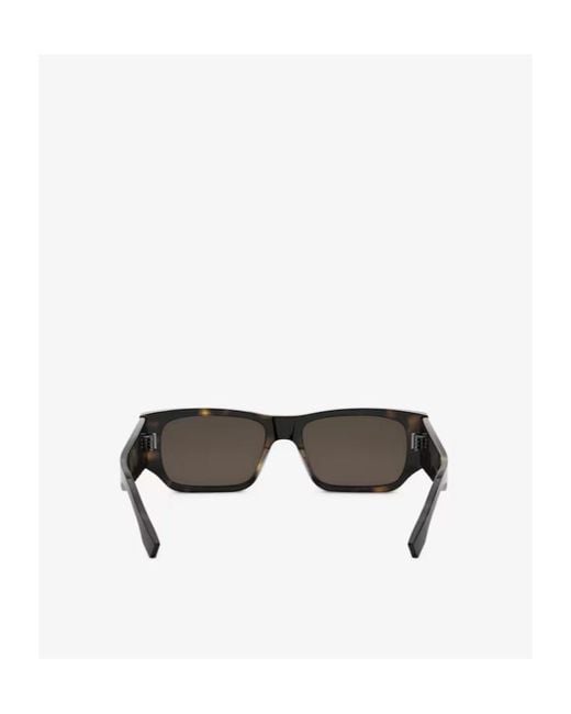 Fendi Multicolor Eyewear Square Frame Sunglasses for men