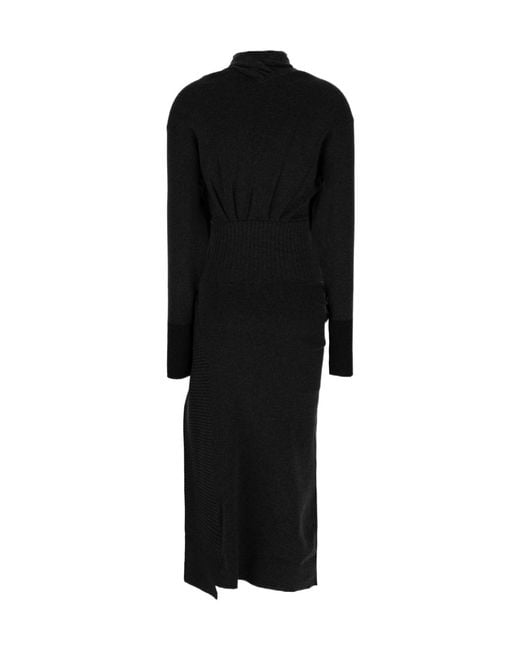 Lanvin Black Stretch Dress