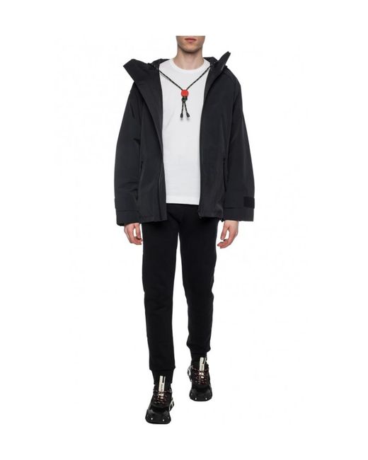 Lanvin Black Taper Sweatpants for men