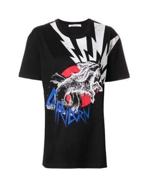 Givenchy Black Short-Sleeved T-Shirt