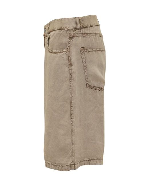 DIESEL Gray P-Desi Trompe L'Oeil Bermuda Shorts
