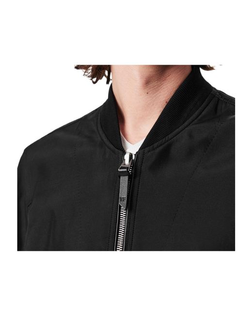 Tom Ford Black Poplin Bomber Jacket for men