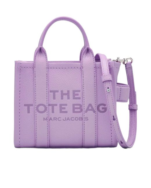 Marc Jacobs Purple The Micro Tote Bag
