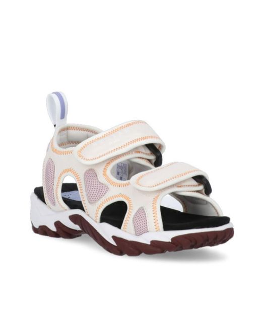 McQ Alexander McQueen White Striae Open-Toe Sandals for men