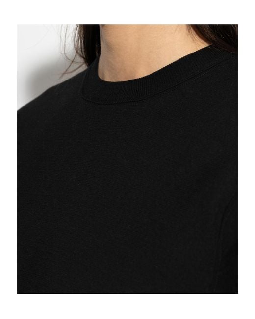 Haikure Black Talya Short-Sleeved Bodysuit