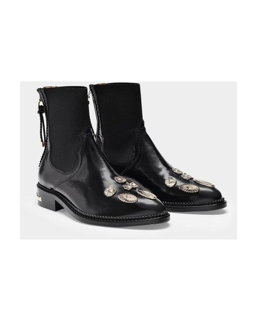 Toga Black Chelsea Boots