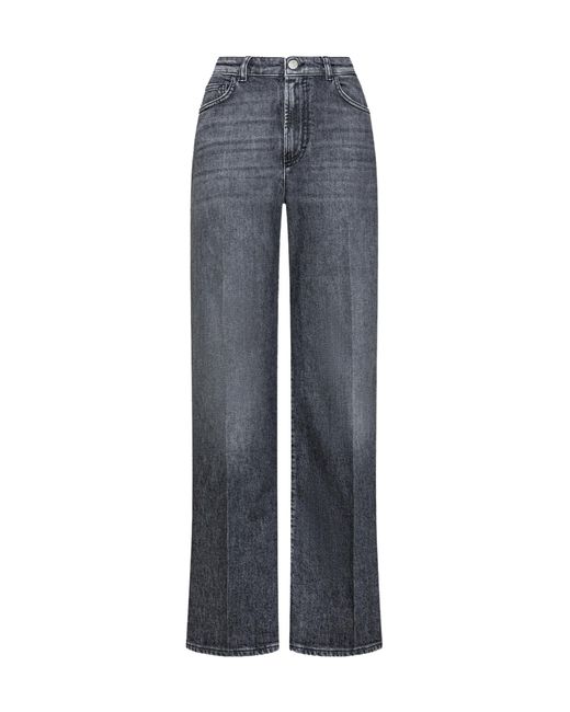 Seventy Blue Five-Pockets Jeans