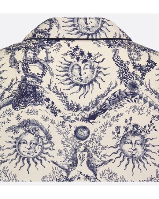 Dior Gray Short-Sleeved Shirt