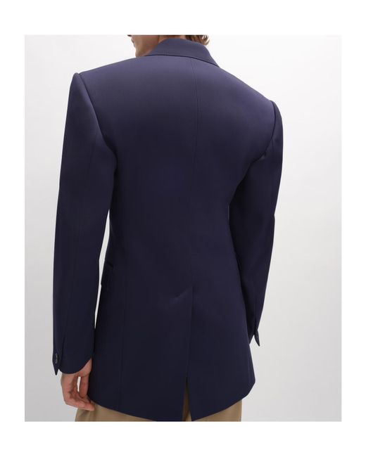 Céline Blue Colonne Jacket for men