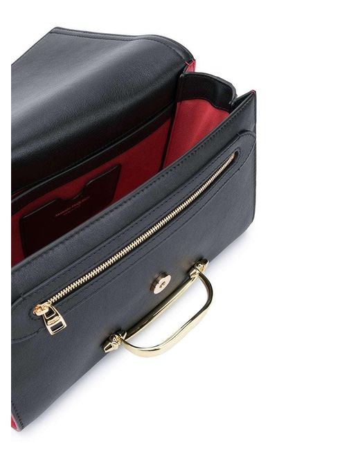 McQueen Gray The Story Shoulder Bag