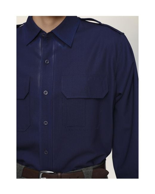 Maison Margiela Blue Shirts for men