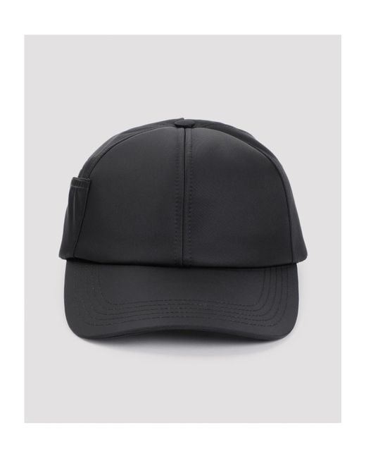 Jacquemus Black La Casquette Ovalie Cap