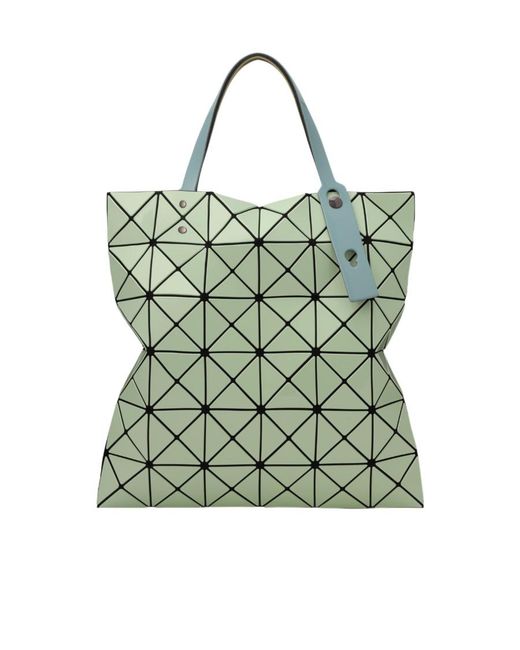 Issey Miyake Green Lucent Gloss Tote Bag