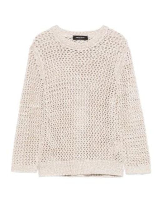 Fabiana Filippi Natural Crewneck Sweater