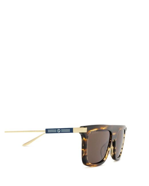 Gucci Multicolor Eyewear Rectangular Frame Sunglasses for men