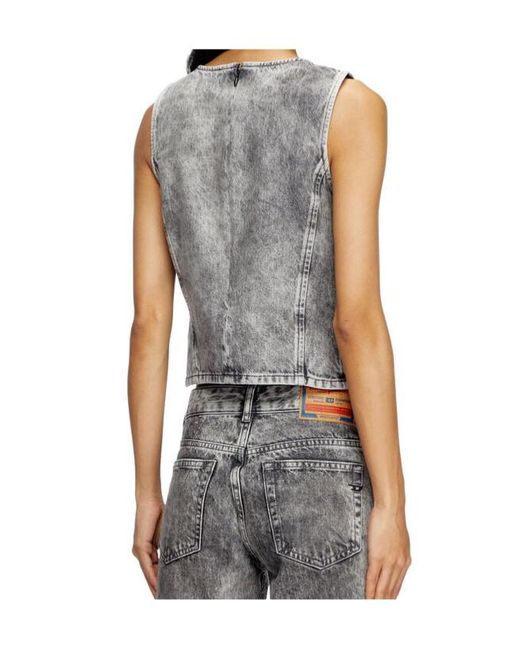 DIESEL Gray De-Pinar-S Top