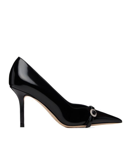 Jimmy Choo Black Keari 85 High Heels