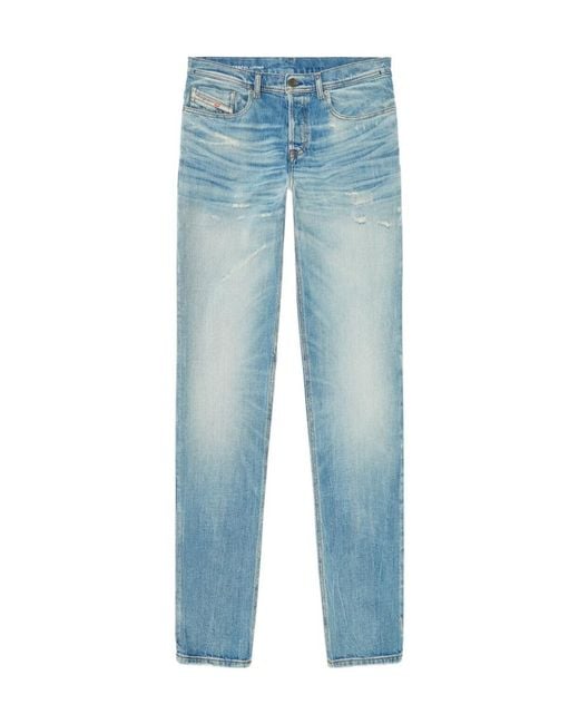 DIESEL Blue Regular Jeans 2023 D-Finitive 09P33 for men