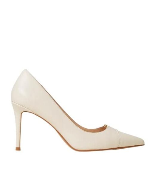 Twinset White Stiletto-Heel Heeled Pumps