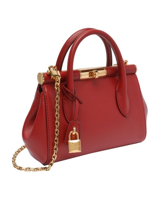 Dolce & Gabbana Red Marlene Handbag