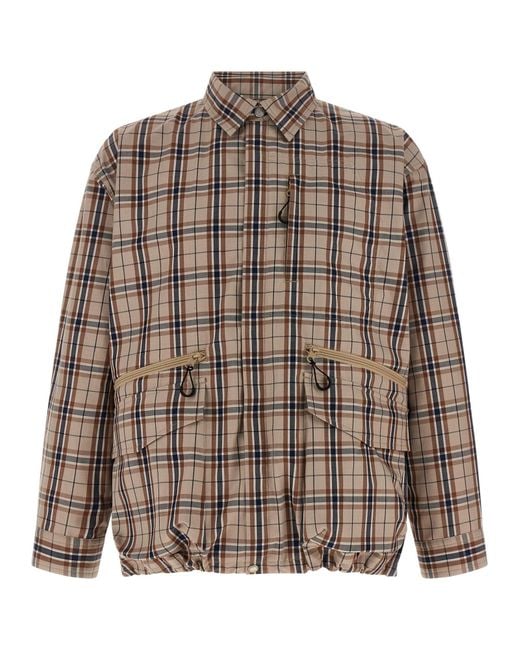 Comme des Garçons Brown Oversized Overshirt for men
