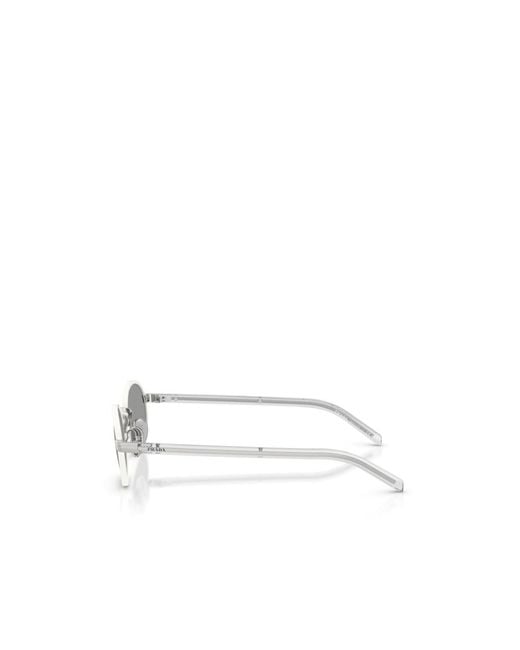 Prada White Full Frame Sunglasses