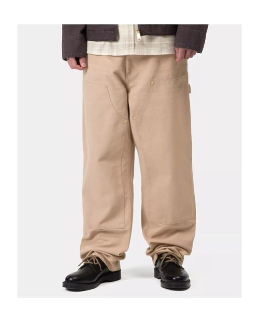 Carhartt Natural Double Knee Jeans for men