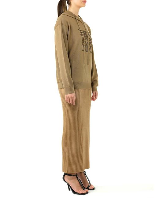 Max Mara Natural Edy Hooded Sweater