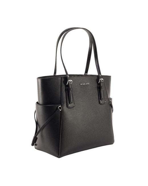 Michael Kors Black Michael Voyager Small Tote Bag
