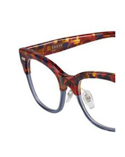 Gucci White Logo Details Flat Mirror